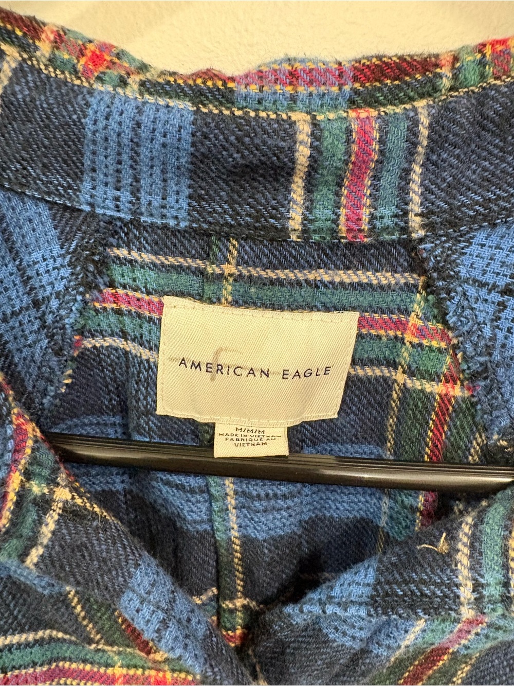 American Eagle Plaid Flannel - Picture 4 of 4